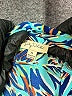 Lily White 100% Polyester Tropical Blue Short Sleeve Blouse Size XL - photo 7