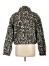 Gap Animal Print Brown Faux Fur Jacket Size L - photo 2