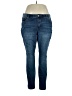 wonderly Solid Blue Jeans Size 16 - photo 1