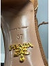 Prada Brown Suede Cut Out Peep Toe Booties Size EU 37 - photo 6