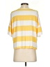 LUXE Stripes Yellow Short Sleeve T-Shirt Size XS - photo 2