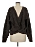 Open Edit Tweed Brown Pullover Sweater Size M - photo 2