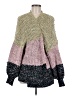 Forever 21 100% Polyester Tweed Pink Cardigan Size M - photo 1