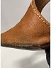 Prada Brown Suede Cut Out Peep Toe Booties Size EU 37 - photo 7