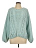 Harper Heritage 100% Polyester Teal Pullover Sweater Size L - photo 1