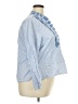 Zara Blue 3/4 Sleeve Blouse Size XXL - photo 4