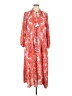 Cara Cara 100% Polyester Paisley Red Casual Dress Size L - photo 1