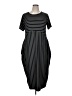 Unbranded Stripes Black Casual Dress Size 0X - photo 1