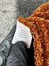 Eyeshadow 100% Polyester Brown Cardigan Size S - photo 8