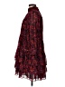 Cinq à Sept 100% Polyester Paisley Red Cocktail Dress Size 6 - photo 5