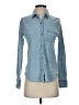 Faherty 100% Recycled Cotton Blue Long Sleeve Button-Down Shirt Size XS - photo 1