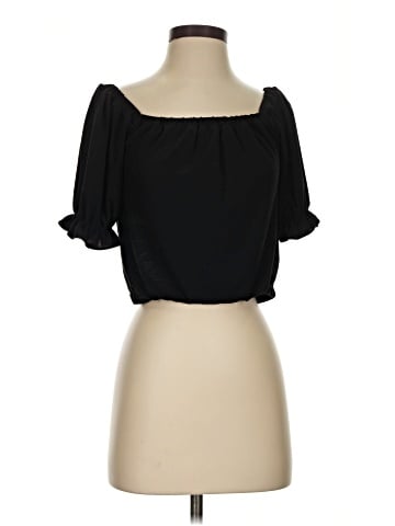 Bar III 3/4 Sleeve Blouse (view 1)