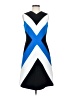 Escada Argyle Blue Cocktail Dress Size EU 34 / US 4 - photo 1