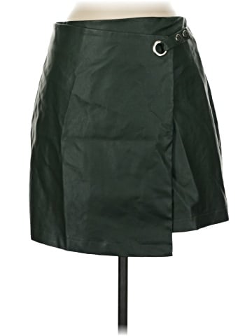 Alya Faux Leather Skirt (view 1)