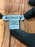 Athleta 100% Linen Solid Orange Board Shorts Size 6 - photo 3