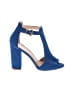 Ollio Blue Sandals Size 8 - photo 1