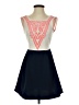Sugarlips Graphic Blue Casual Dress Size S - photo 1