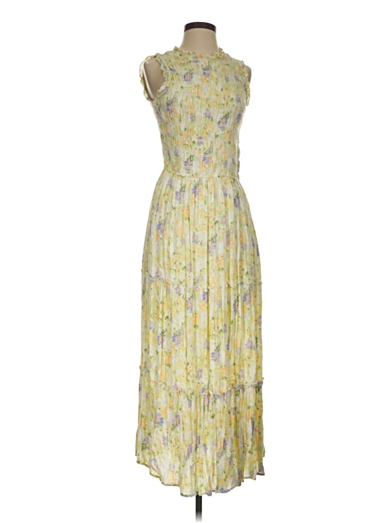 Pre-owned Black Tape_ Cocktail Dress In Yellow