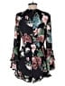 Bardot 100% Polyester Floral Black Romper Size 6 - photo 2