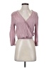 Assorted Brands 100% Rayon Pink Long Sleeve Blouse Size XXS - photo 1