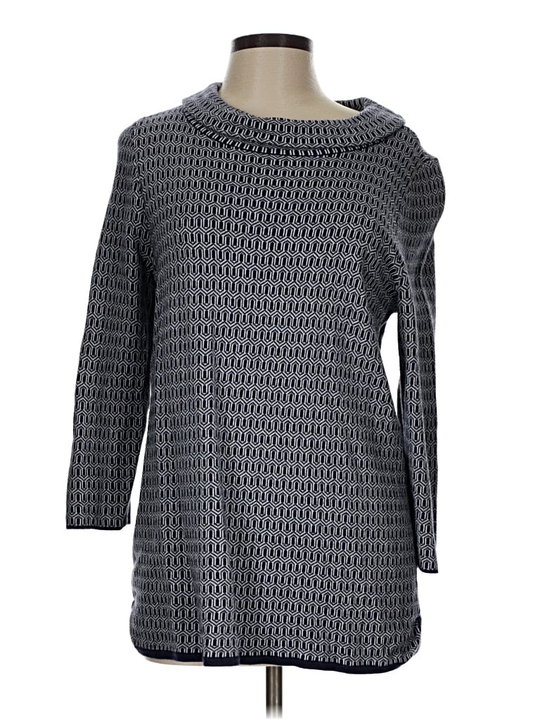 Pre-owned Talbots Outlet Pullover Sweater In Gray