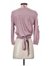 Assorted Brands 100% Rayon Pink Long Sleeve Blouse Size XXS - photo 2