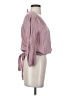 Assorted Brands 100% Rayon Pink Long Sleeve Blouse Size XXS - photo 4