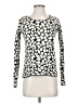 Neiman Marcus Print Ivory Pullover Sweater Size S (estimated) - photo 1