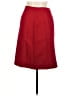 Chaus 100% Wool Solid Red Wool Skirt Size 8 - photo 2