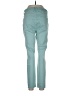 Angels Color Block Teal Jeans Size 10 - photo 2