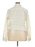 Gap 100% Cotton Polka Dots Ivory Long Sleeve Blouse Size XXL - photo 2