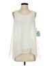 CeCe Ivory Sleeveless Blouse Size XS - photo 1