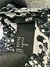H&M 100% Viscose Animal Print Silver 3/4 Sleeve Blouse Size 12 - photo 7
