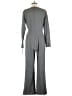 Halston Houndstooth Gray Jumpsuit Size 8 - photo 2