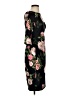 Donna Morgan Floral Black Casual Dress Size 4 - photo 4