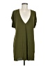Eres Solid Green Casual Dress Size S - photo 1