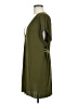Eres Solid Green Casual Dress Size S - photo 5