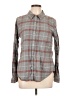 Faherty 100% Cotton Plaid Gray Long Sleeve Button-Down Shirt Size L - photo 1