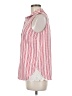 Skies Are Blue 100% Polyester Checkered-gingham Red Sleeveless Blouse Size M - photo 5