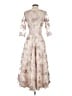 BHLDN 100% Polyester Ivory Cocktail Dress Size 0 - photo 2