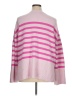 Gap 100% Cotton Stripes Pink Pullover Sweater Size XL (tall) - photo 2