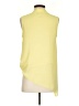 Alfani Yellow Sleeveless Blouse Size 2 Petite - photo 2