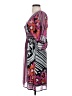 Bisou Bisou 100% Polyester Paisley Pink Casual Dress Size 4 - photo 5
