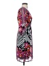 Bisou Bisou 100% Polyester Paisley Pink Casual Dress Size 4 - photo 4