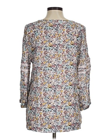 Caslon 3/4 Sleeve Blouse (view 2)