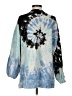 Electric & Rose Tie-dye Blue Sweatshirt Size S - photo 2