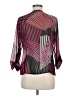 Worthington 100% Polyester Pink 3/4 Sleeve Blouse Size M - photo 2