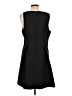 Boden Solid Black Cocktail Dress Size 12 - photo 2