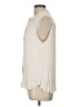 Vince. 100% Polyester Ivory Sleeveless Blouse Size L - photo 5