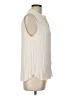 Vince. 100% Polyester Ivory Sleeveless Blouse Size L - photo 4
